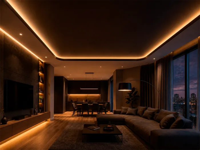Two-level ceiling